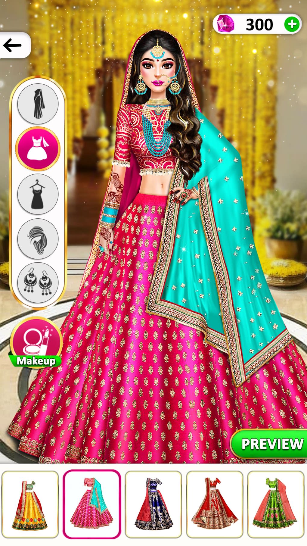 Royal Indian Western Makeup & Dressup Wedding Games-Dream Doll Decoration  and Stylist Salon Game-Makeup Artist-Wedding Dressup Game Makeover-Royal  Wedding Day-Wedding Games for Girls-FREE:Amazon.com:Appstore for Android