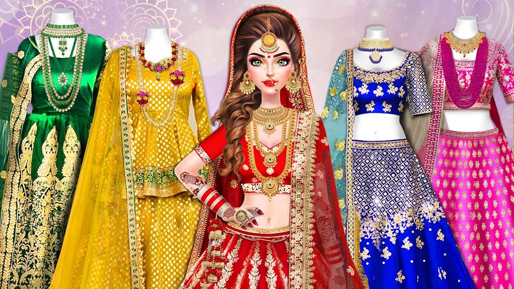 Indian Bride Makeup & Dress Up Apk Download for Android- Latest version  1.3- com.casualthreads.indianbride.makeup.dressup
