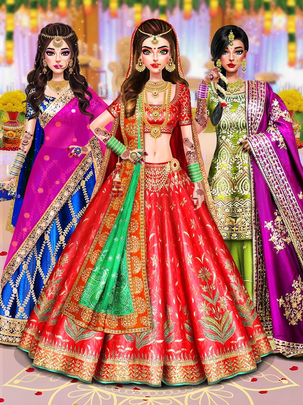 Indian Wedding Bridal Dress up android iOS apk download for free-TapTap