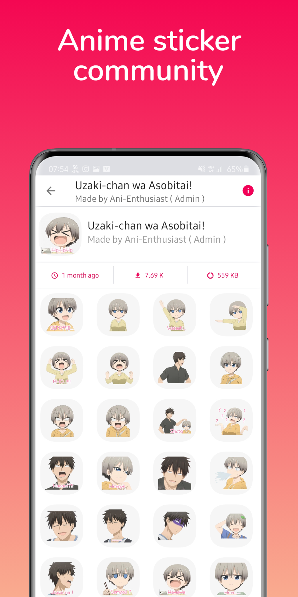 100000 Anime Stickers WAStickerApps For WhatsApp APK для Android — Скачать