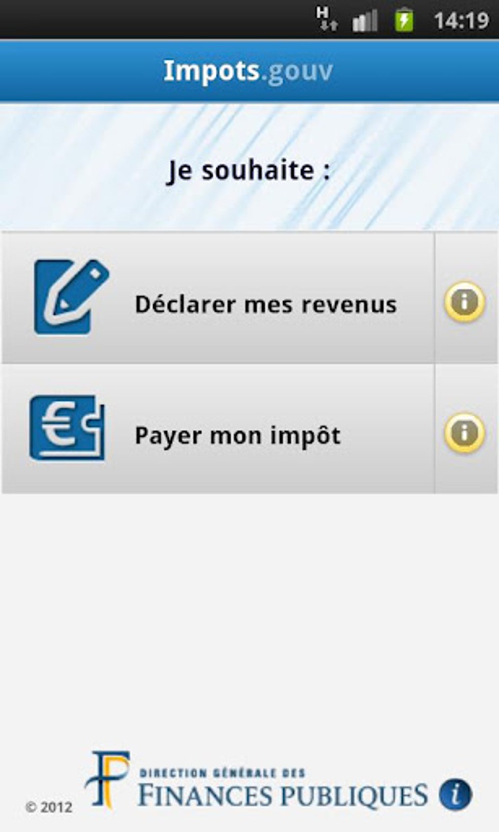Impots gouv APK Pour Android T l charger