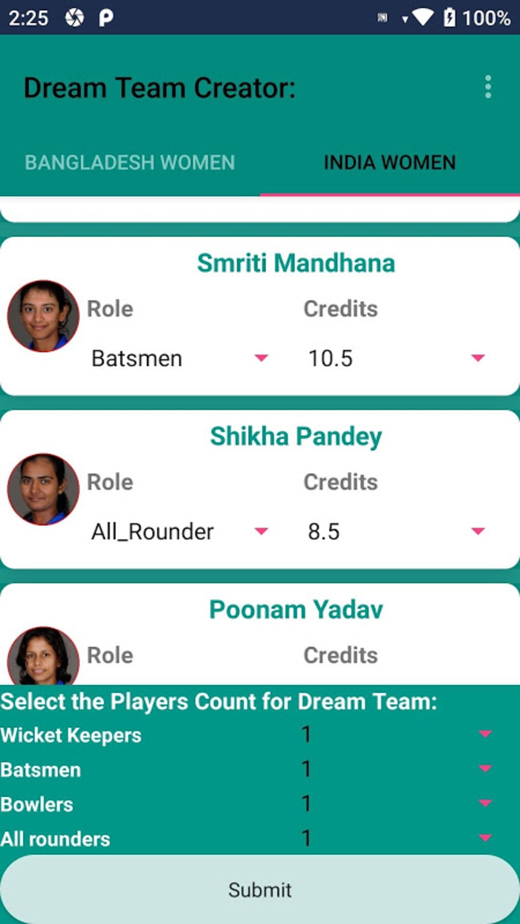 Dream Team Creator APK for Android - Download