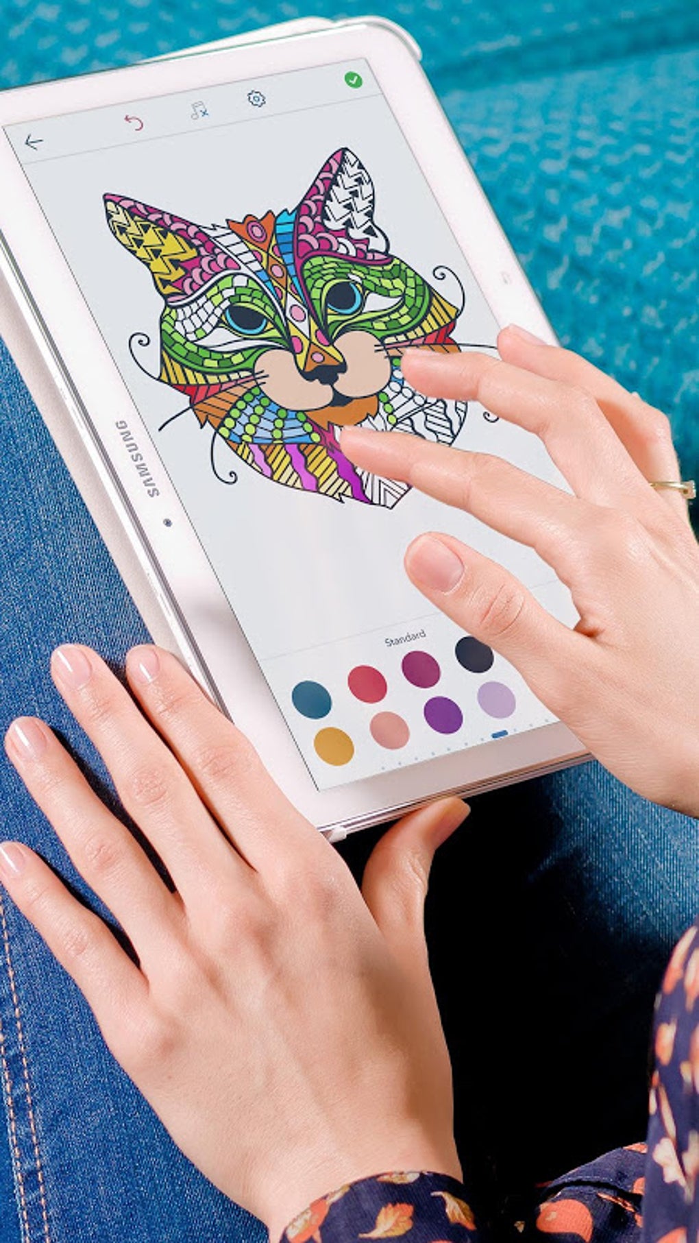 Cat coloring pages for adults apk voor android download