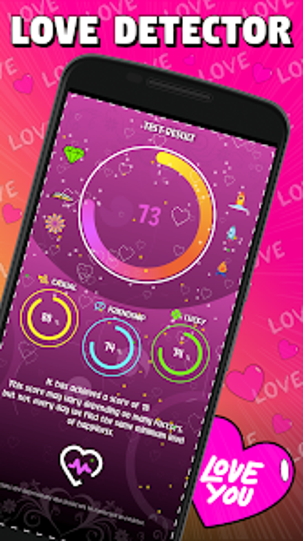 Run True Love Calculator Test::Appstore for Android