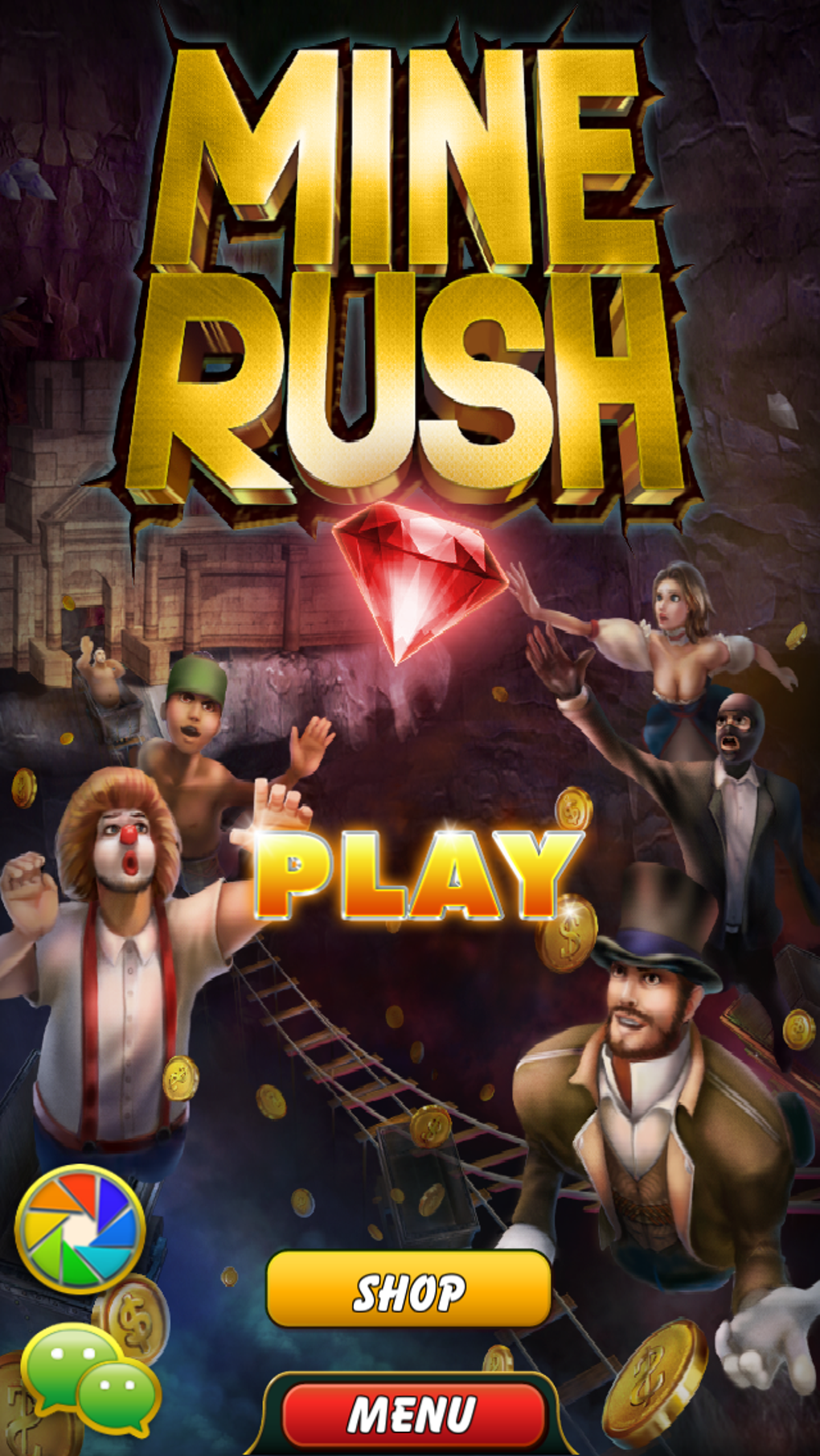 Mine Rush для iPhone — Скачать