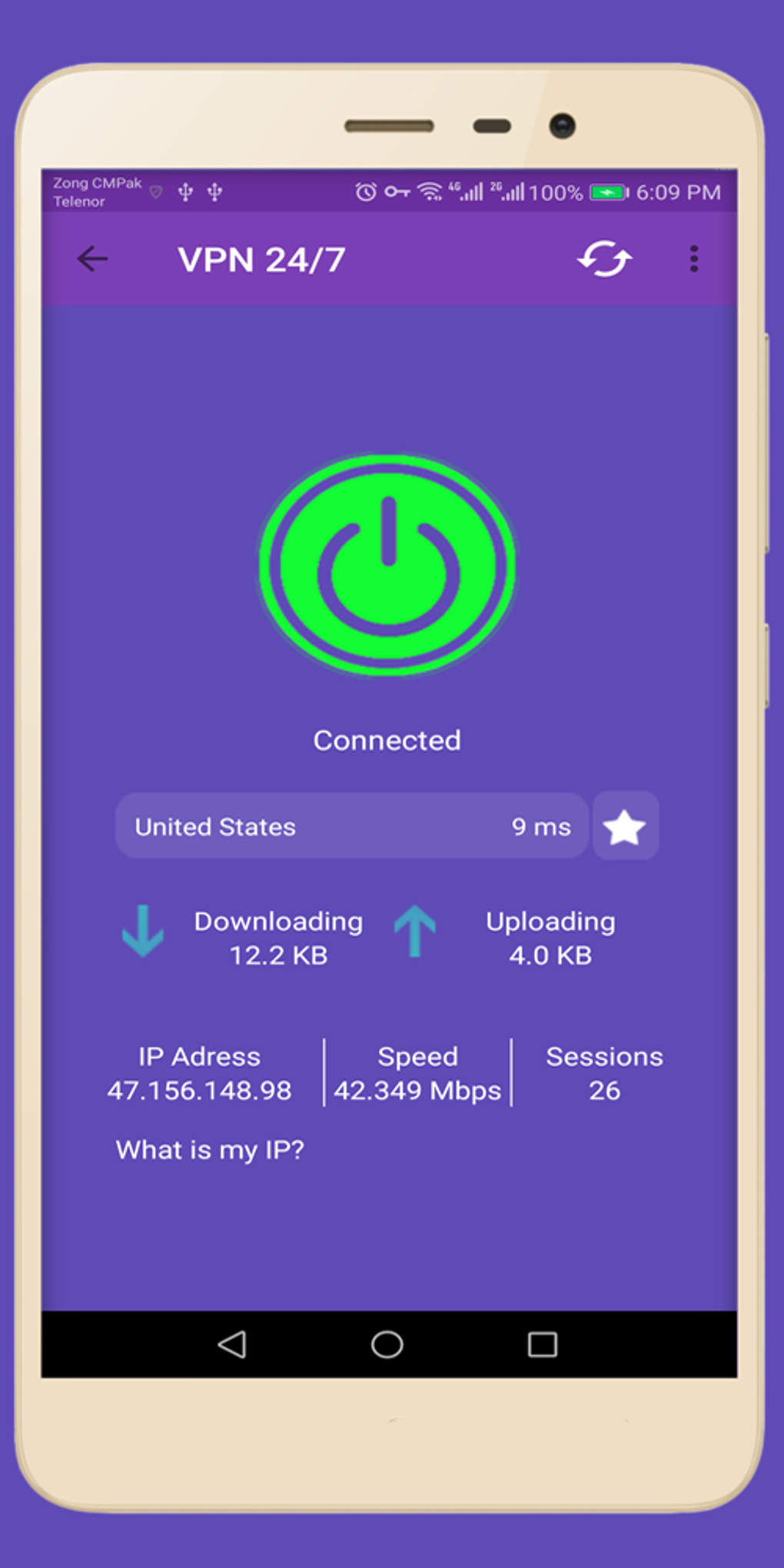 VPN 247 - Unlimited Free VPN для Android — Скачать