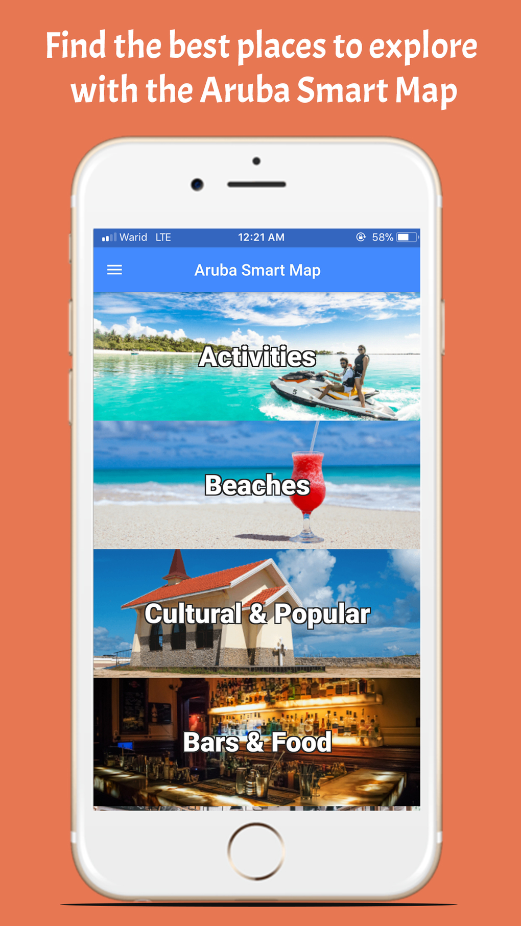 Aruba Smart Map para iPhone Download - Aruba Smart Map Screenshot