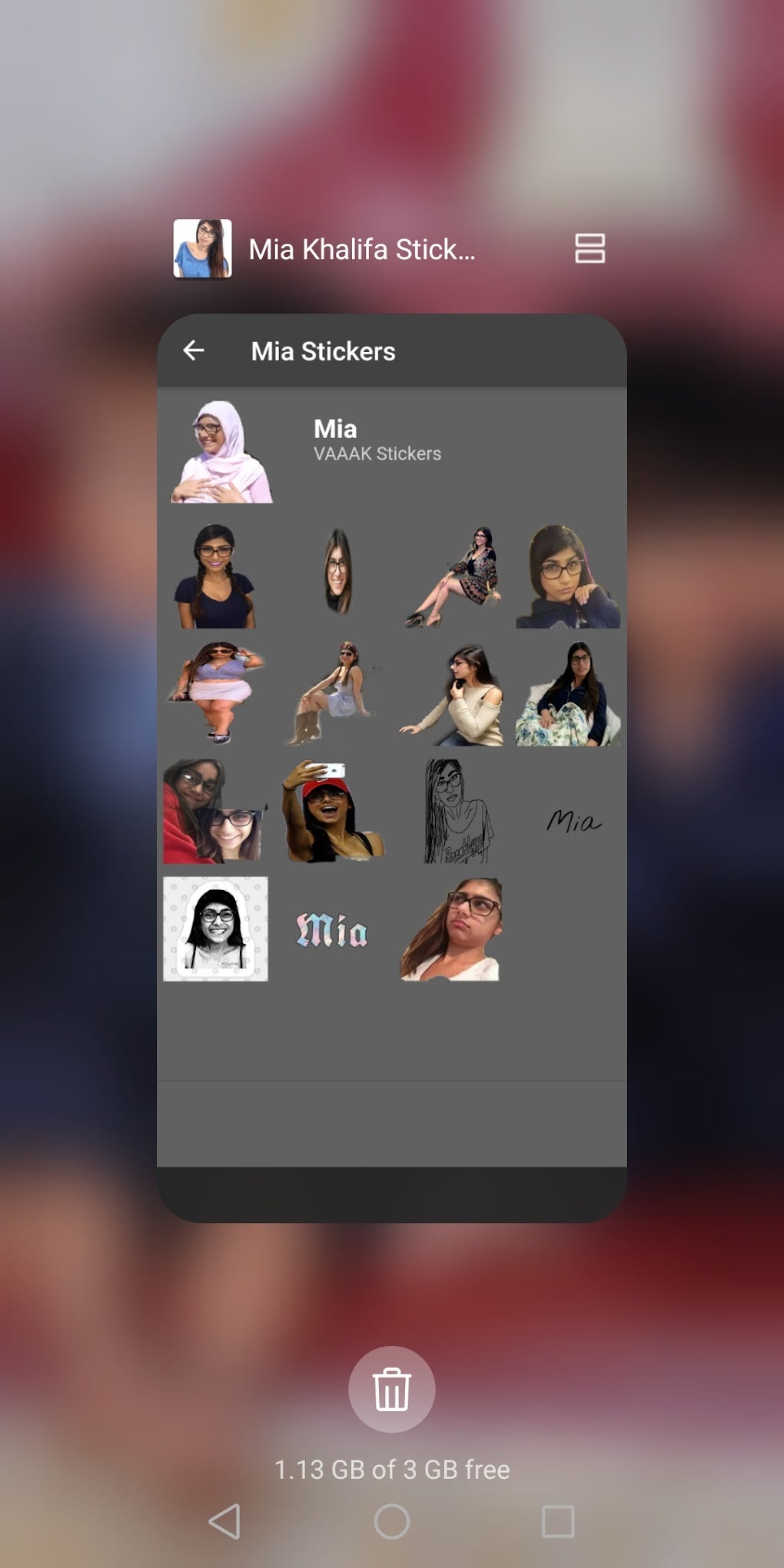 Mia Khalifa Wastickers Para Android Descargar