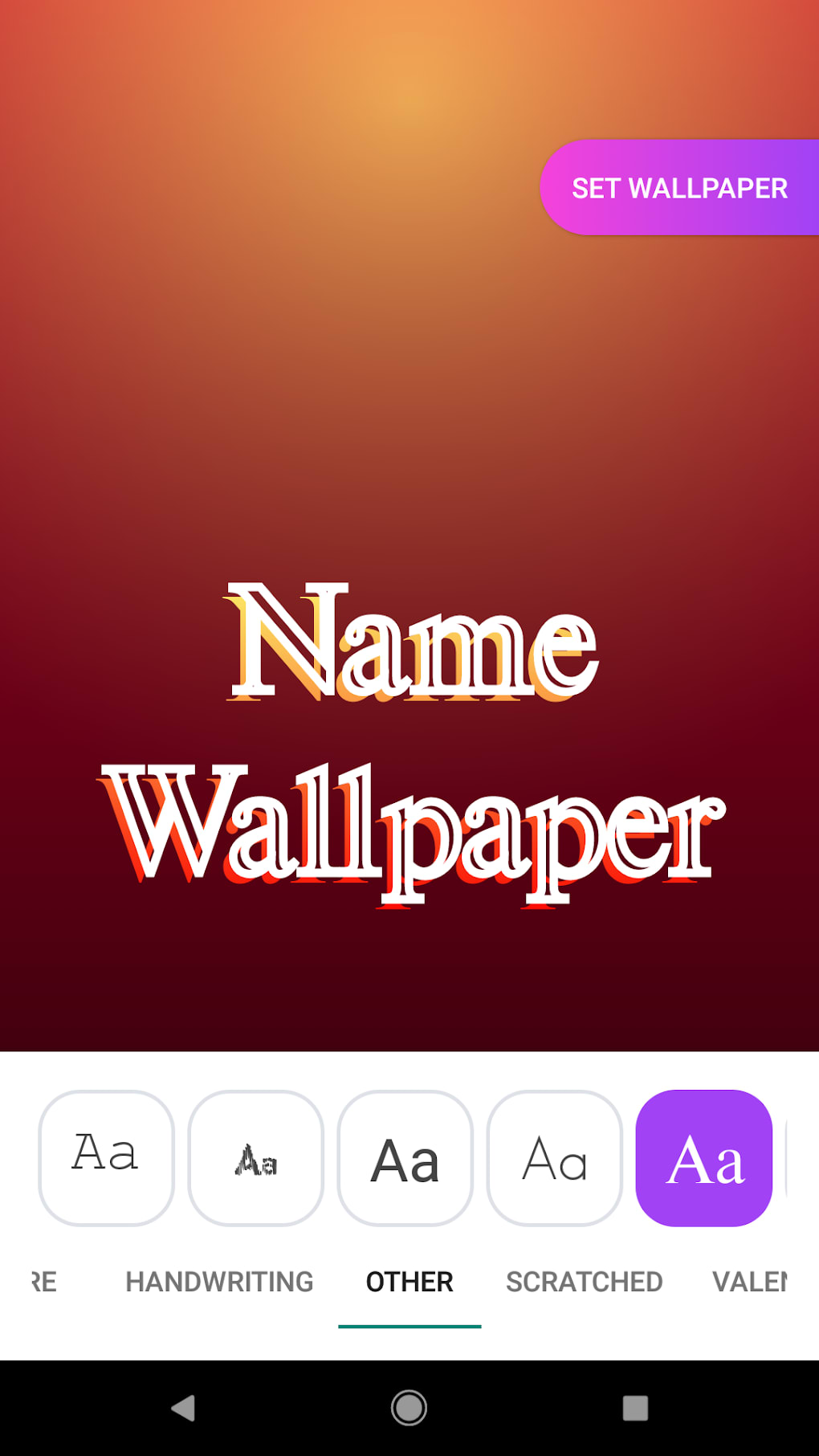 Stylish Name Wallpaper for Android - Download