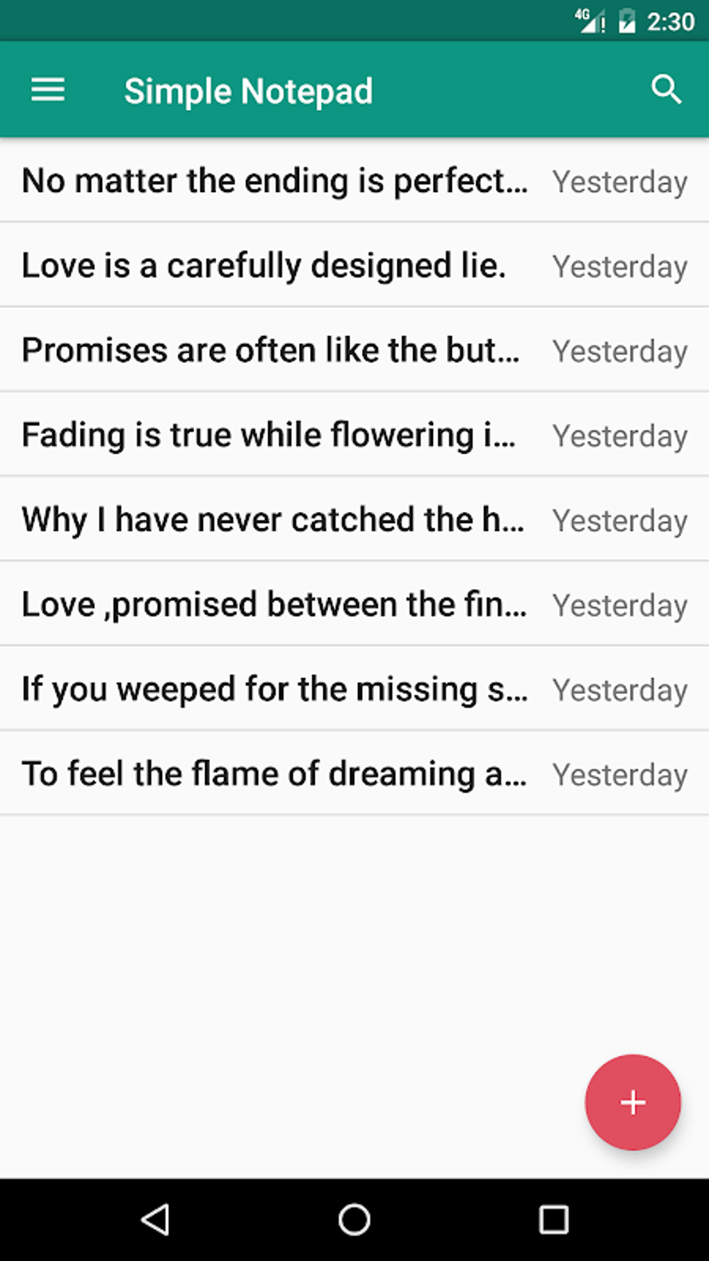 Simple Notepad APK for Android - Download