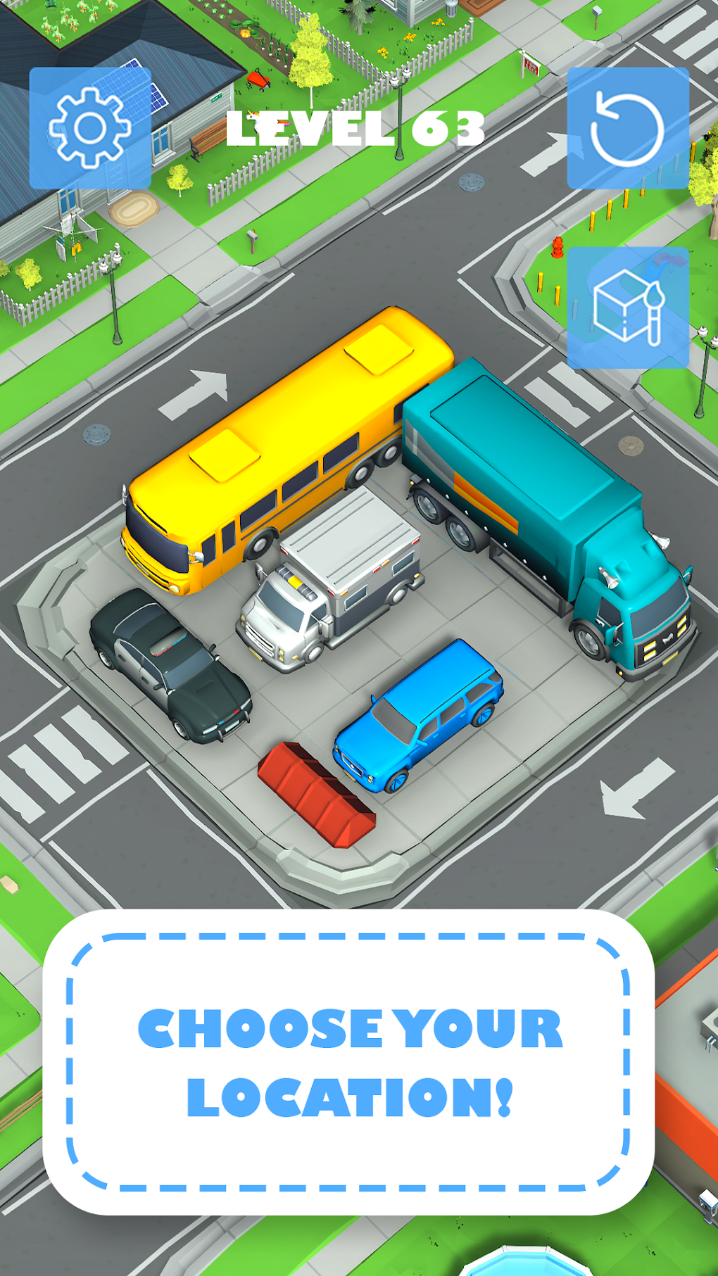 Android Easy Traffic Parking Jam Car Puzzle