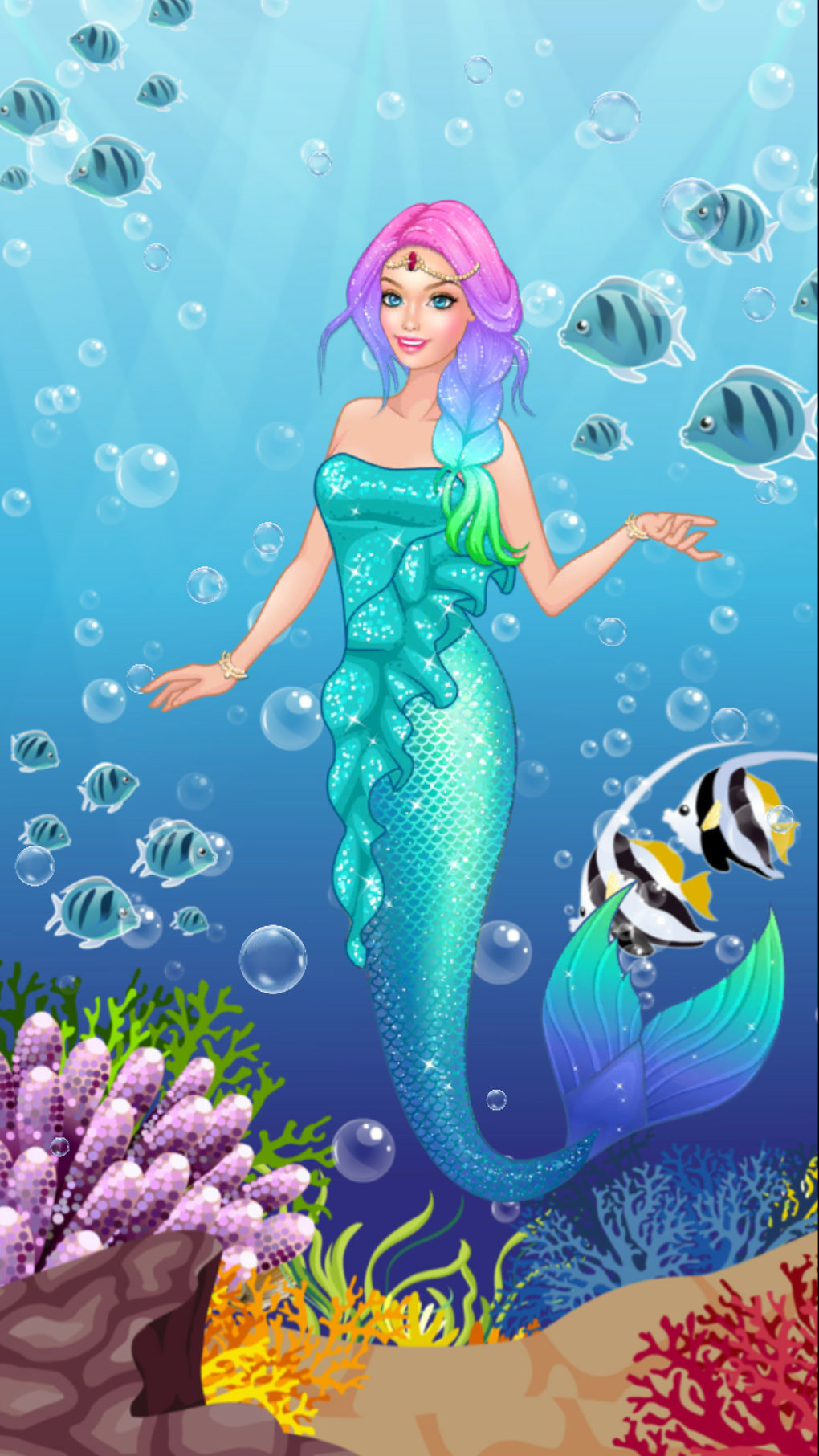 mermaid dress up game