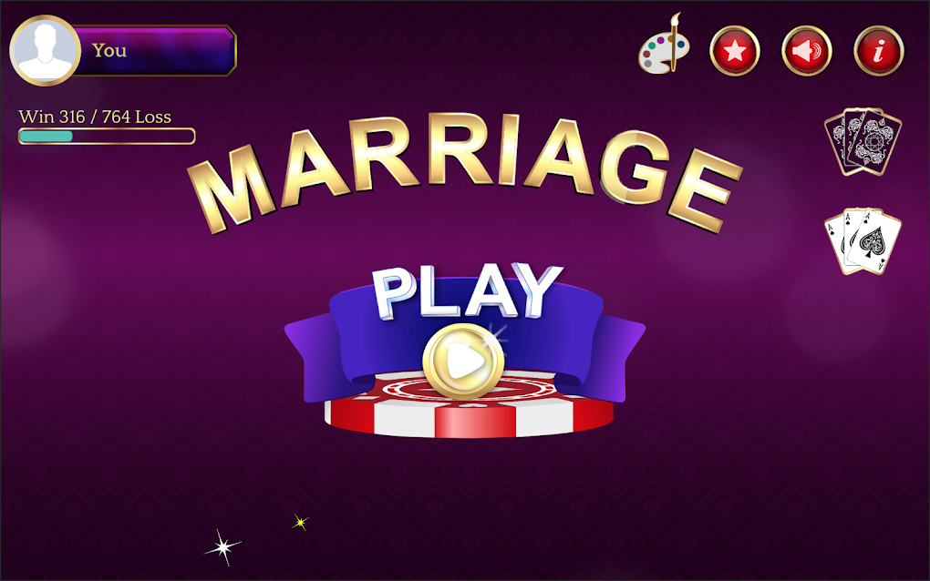 Marriage card game android 