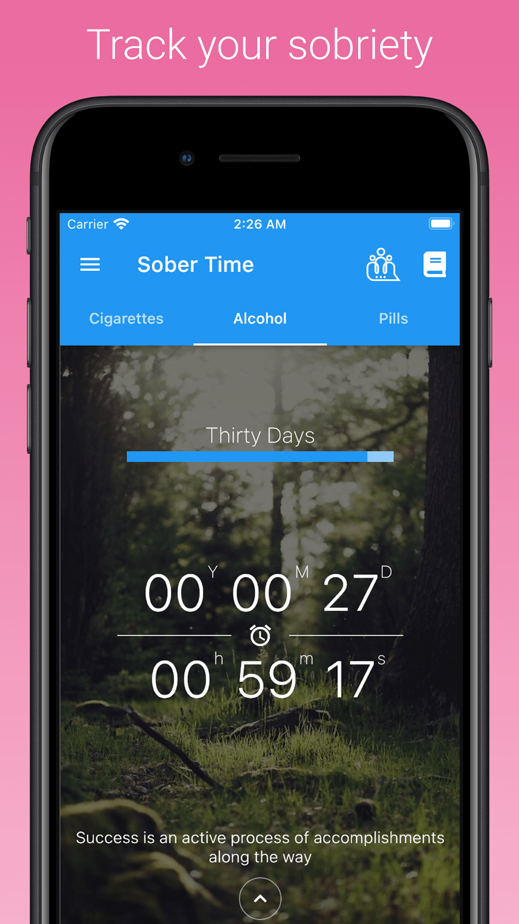 Sober Time Sobriety Counter For IPhone Download