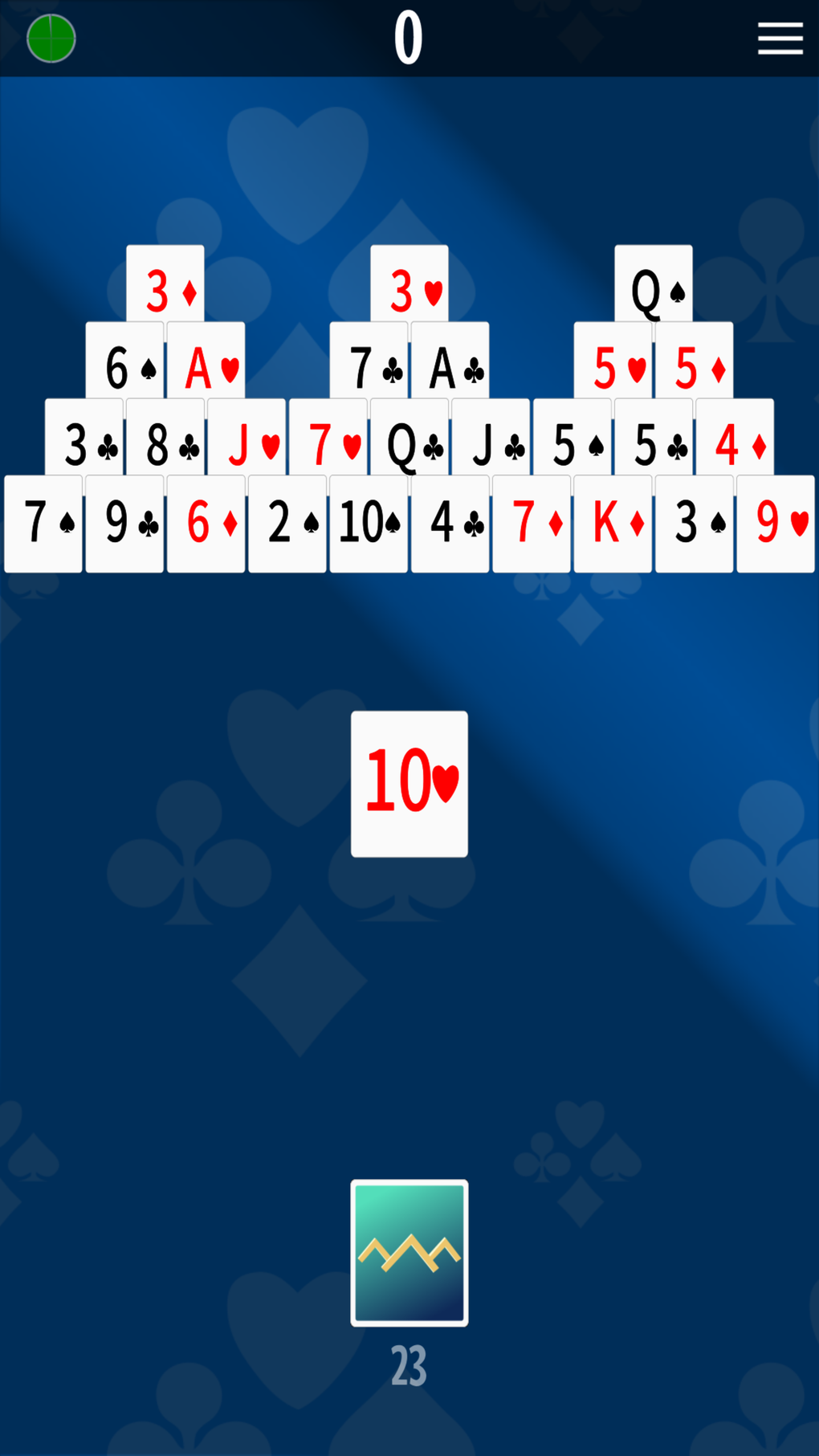 Tri Peaks Solitaire for iPhone - Download