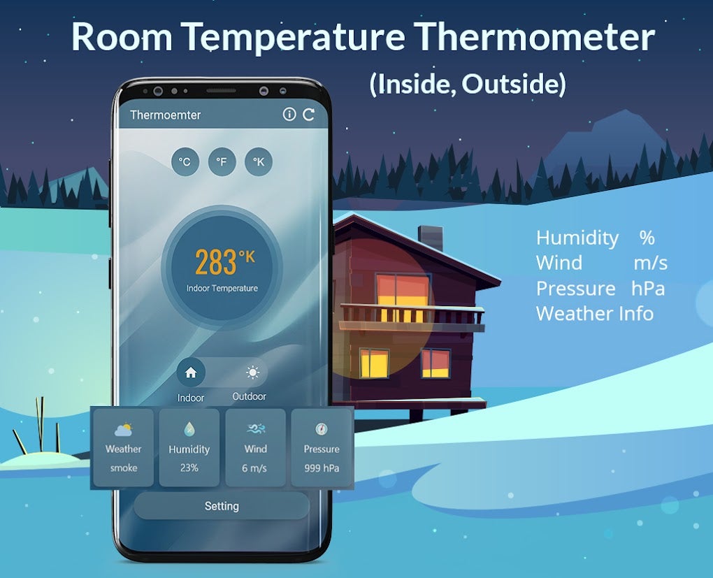 Room Temperature Thermometer لنظام Android تنزيل