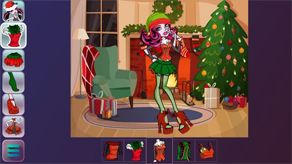 Jogo Vestir Monster High Catrine online. Jogar gratis