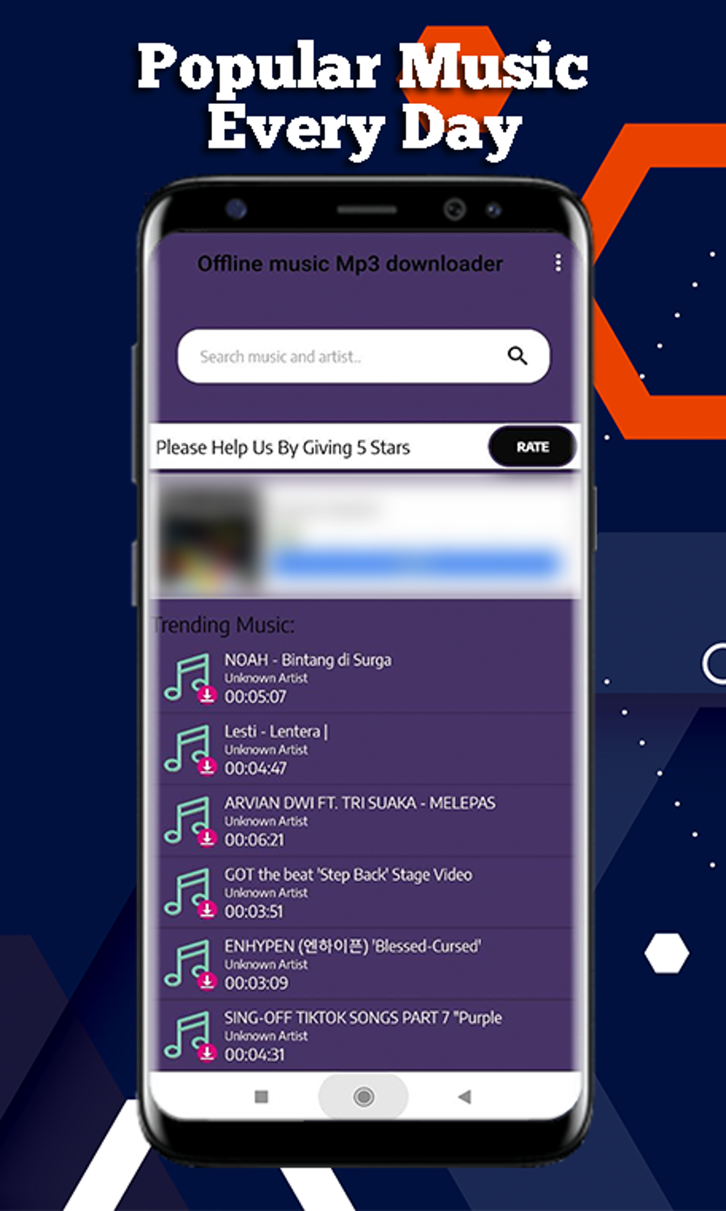 Offline music Mp3 downloader для Android — Скачать