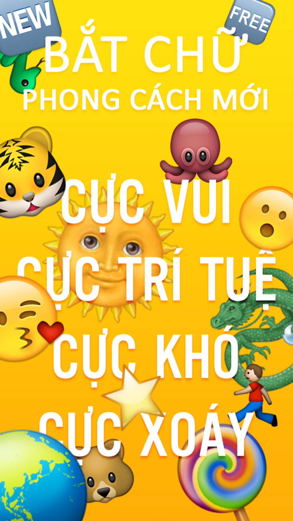 Bắt chữ Emoji - Đuổi mặt cười cực khó 2015 для iPhone — Скачать