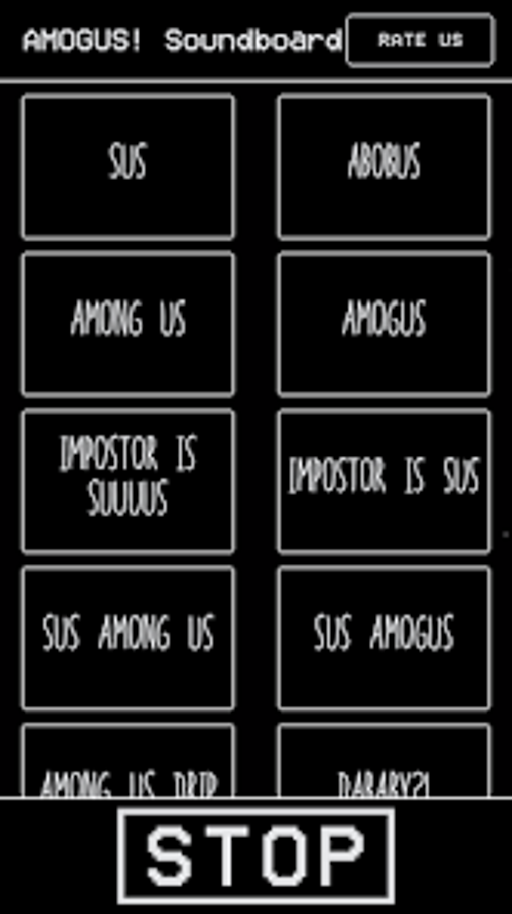 AMOGUS Among Us Soundboard для Android — Скачать