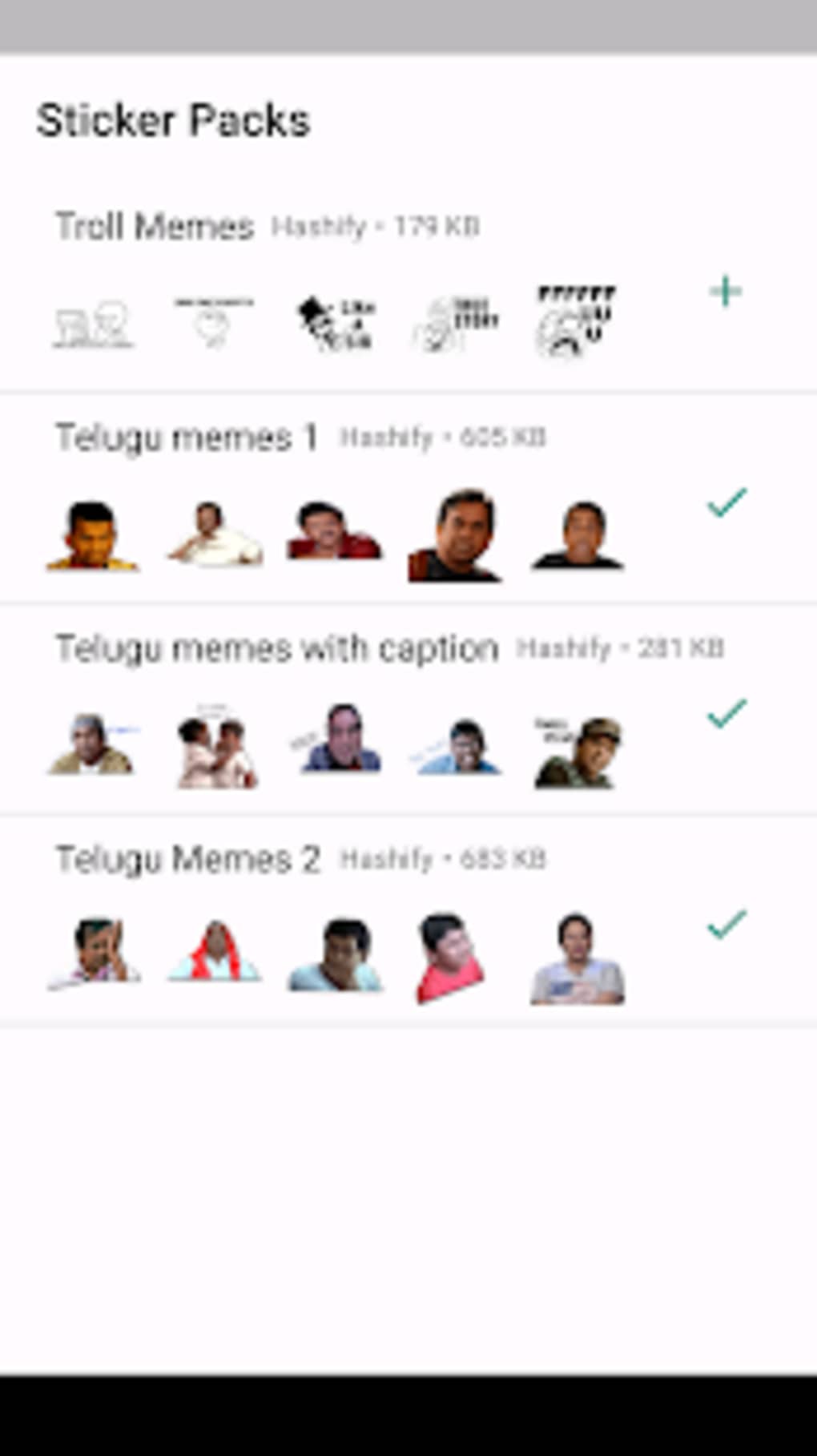 Whatsapp stickers telugu free download
