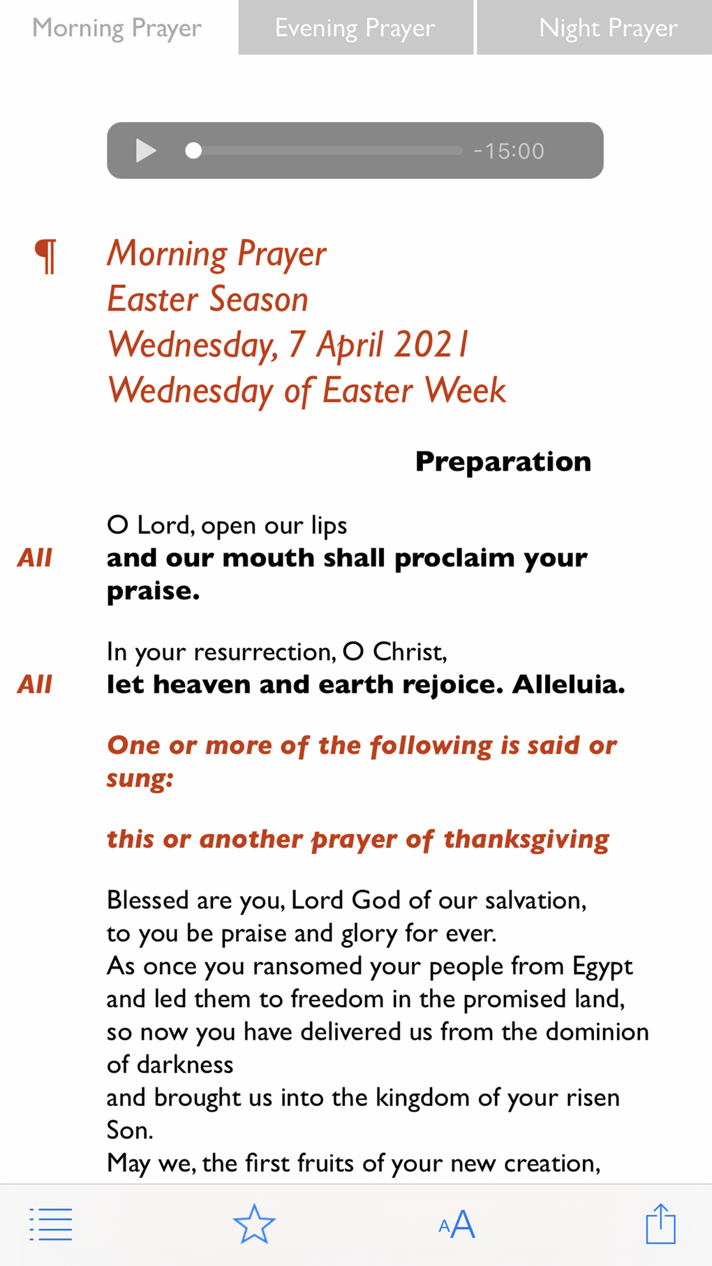 Daily prayer for iphone download