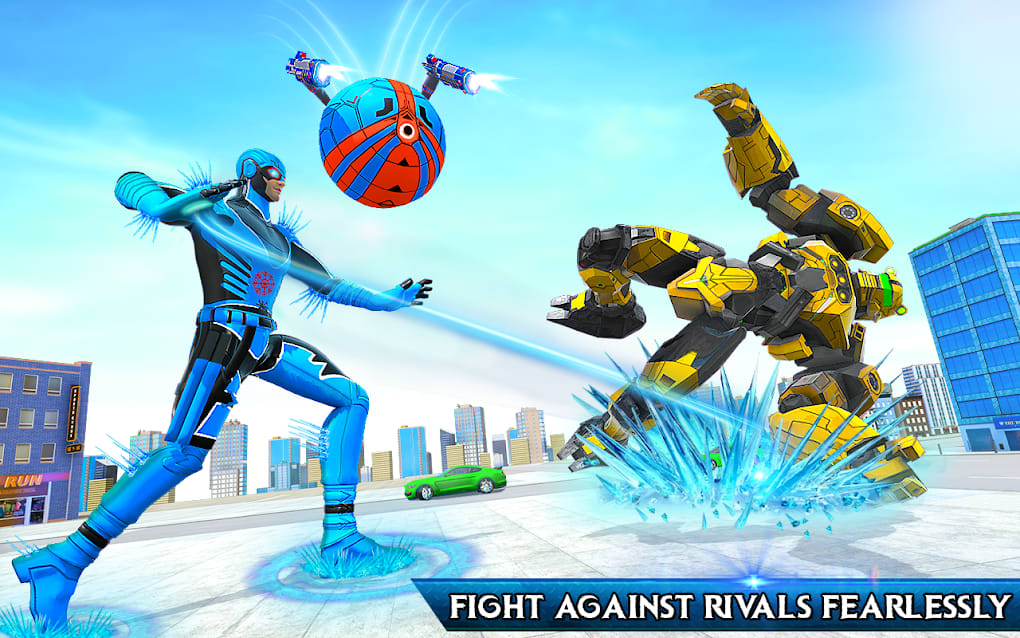 Snow Ball Robot Bike Games for Android - Download