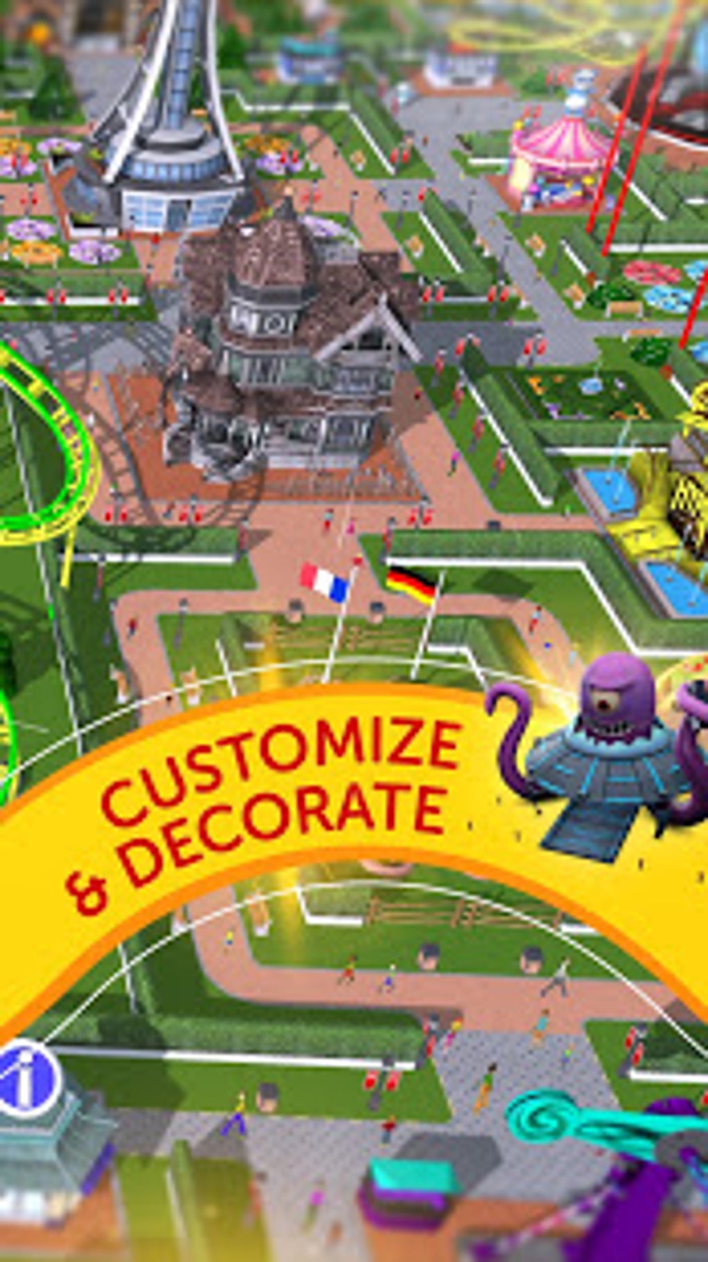 RollerCoaster Tycoon Touch - Parque Temático - Baixar APK para