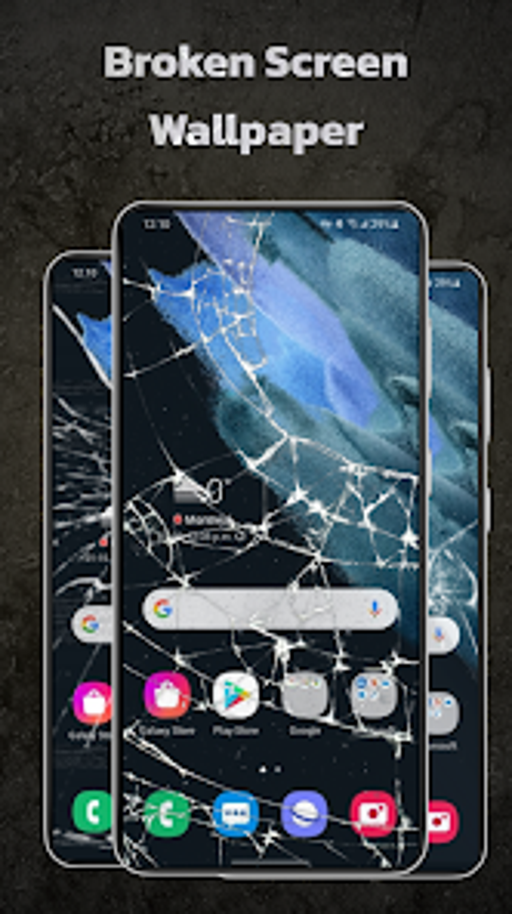 Broken Screen with Crack Prank voor Android - Download