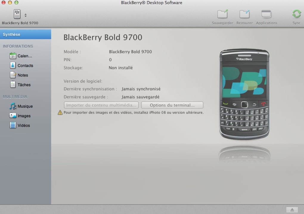 logiciel blackberry bold 9700 gratuit
