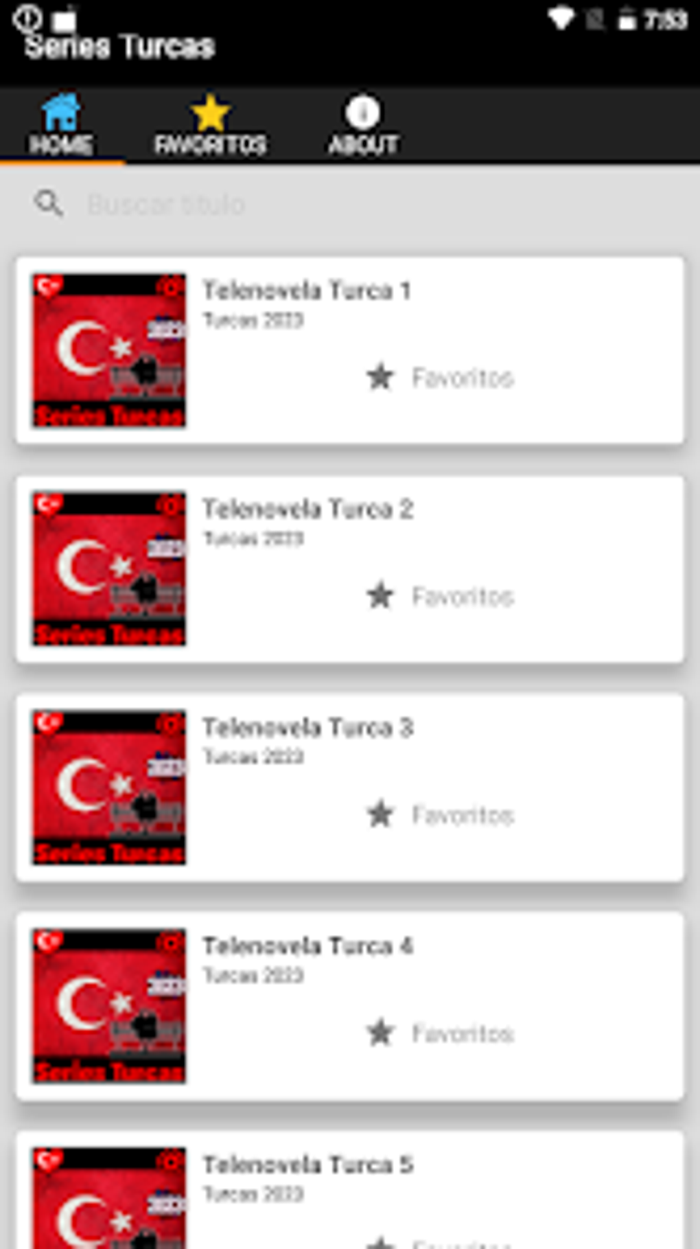 Series Turcas en español para Android Download