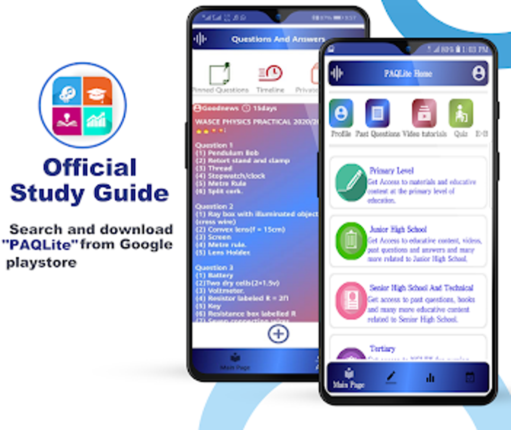 PAQLite : Best WASSCE And BECE for Android - Download