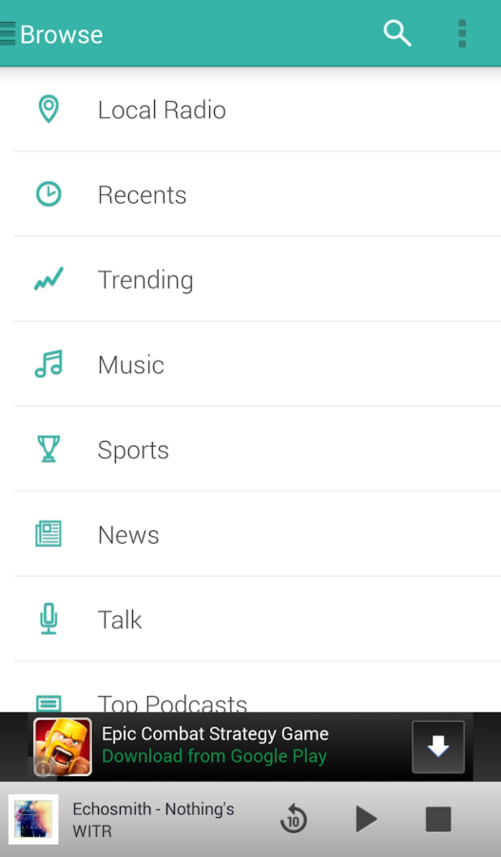 TuneIn Rádio: Música, Esportes – Apps no Google Play