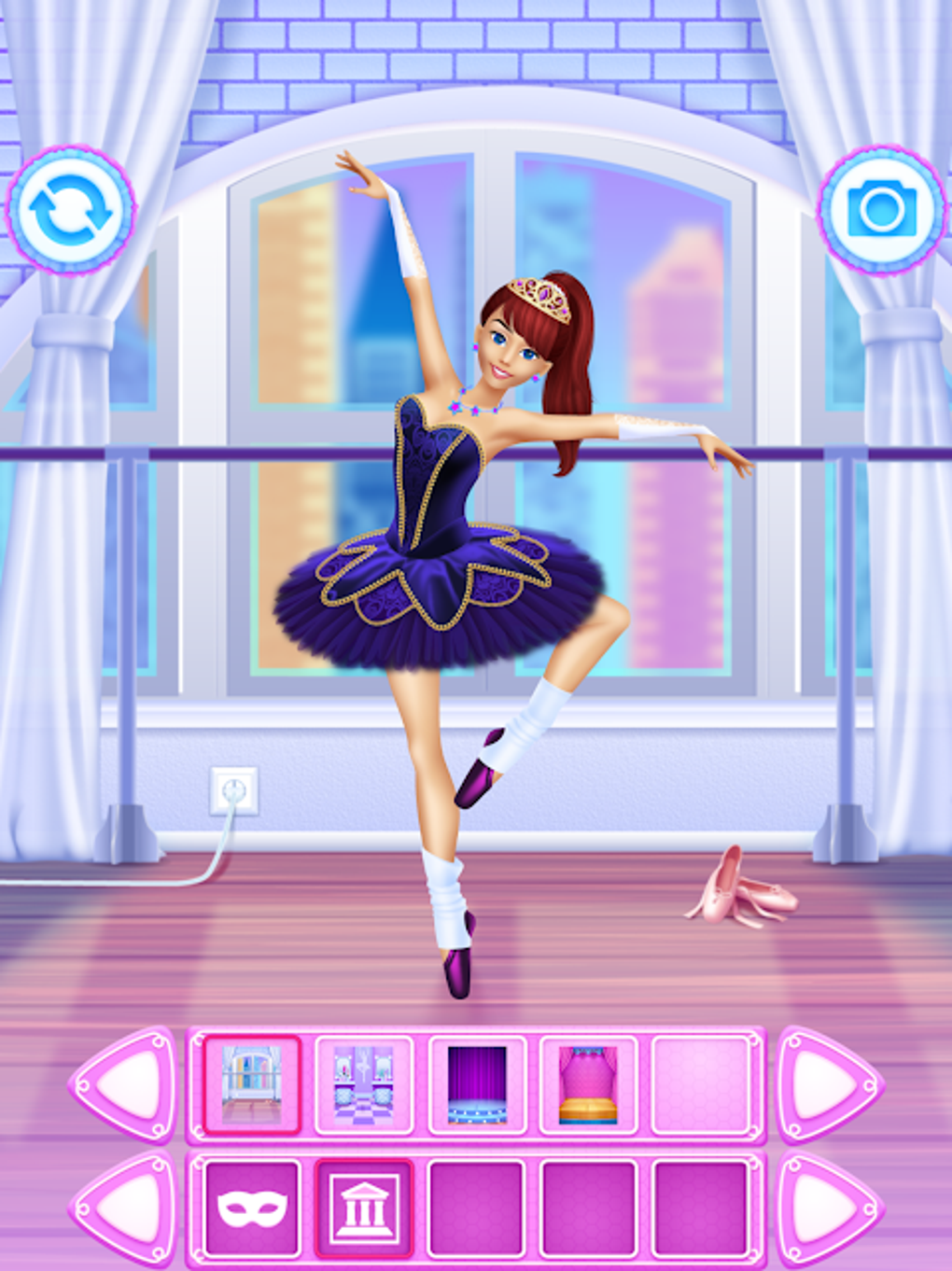 ballerina dress up games