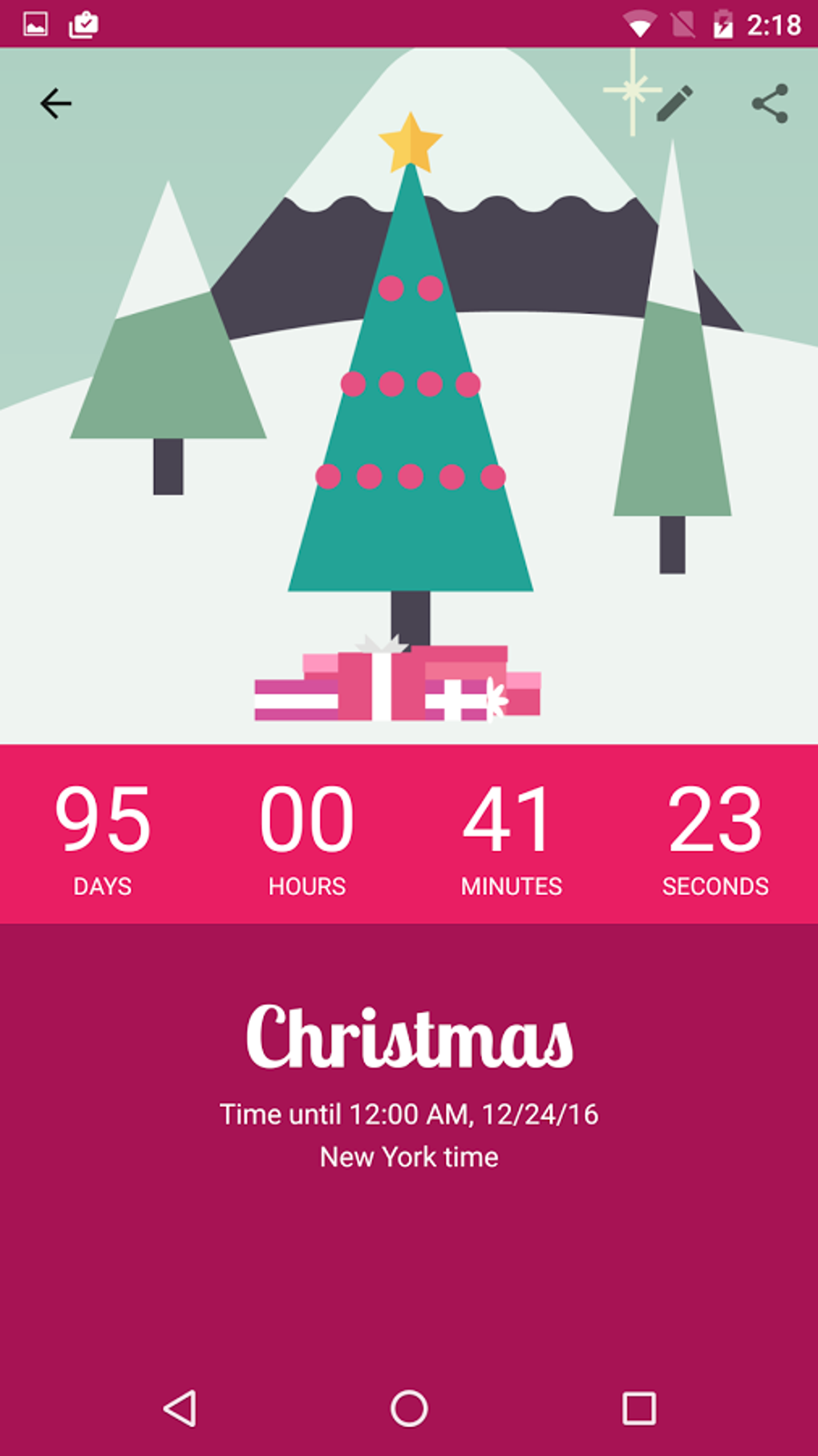 Countdown By Timeanddate.com Para Android - Descargar