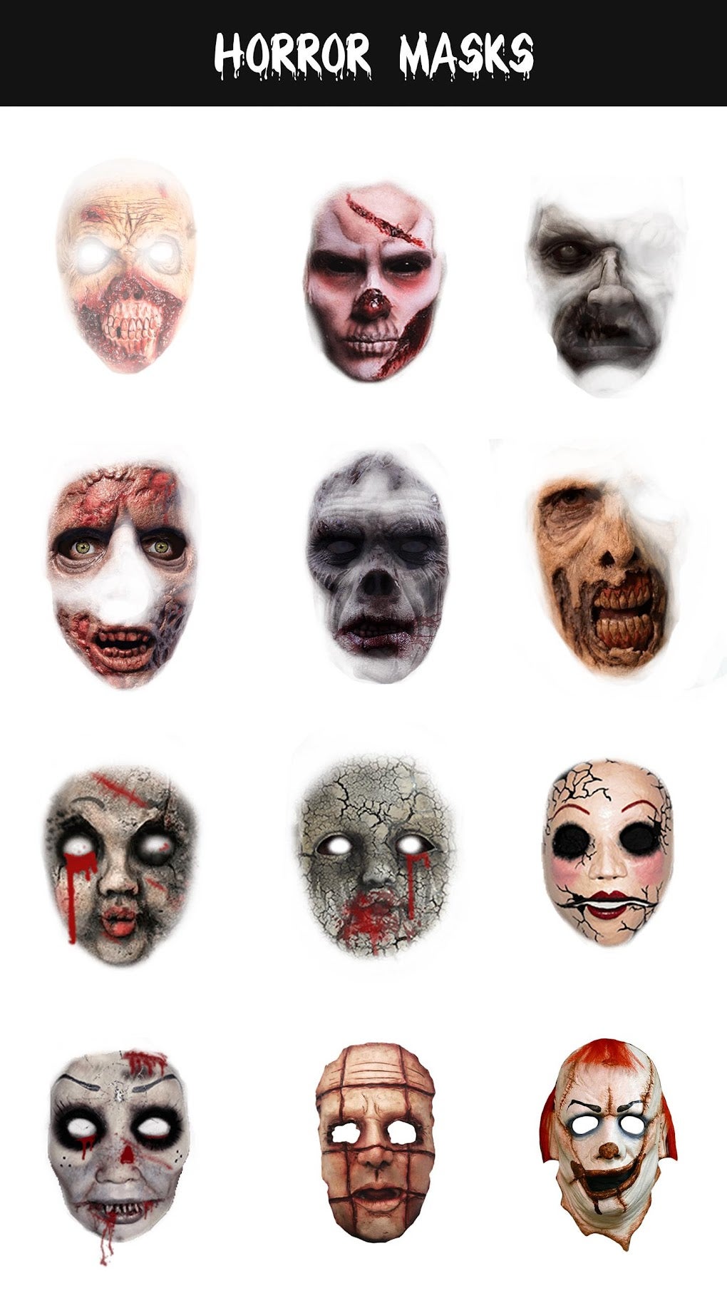 Horror Mask Photo Editor APK для Android — Скачать