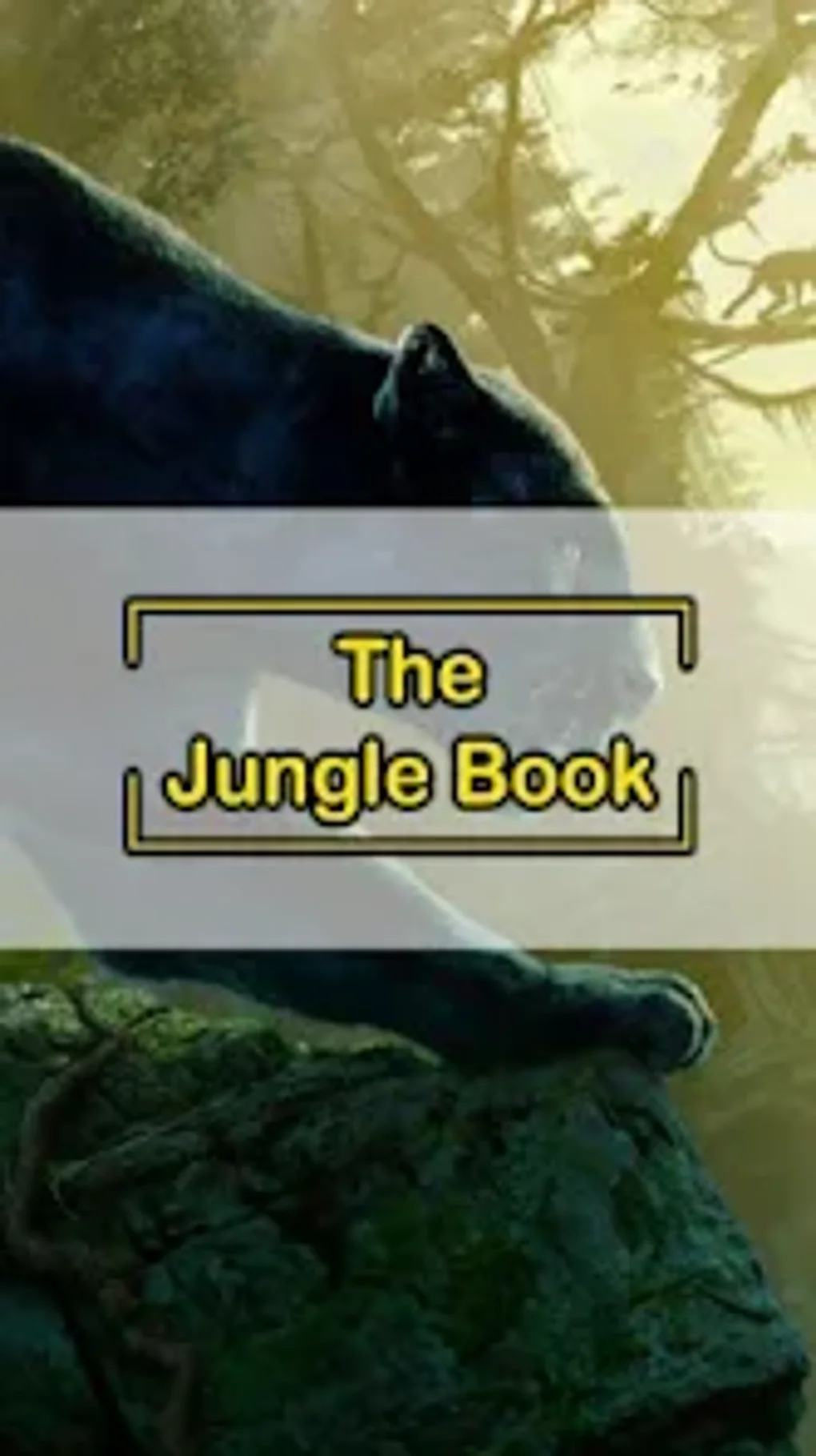 The Jungle Book By Rudyard Kip For Android - Download