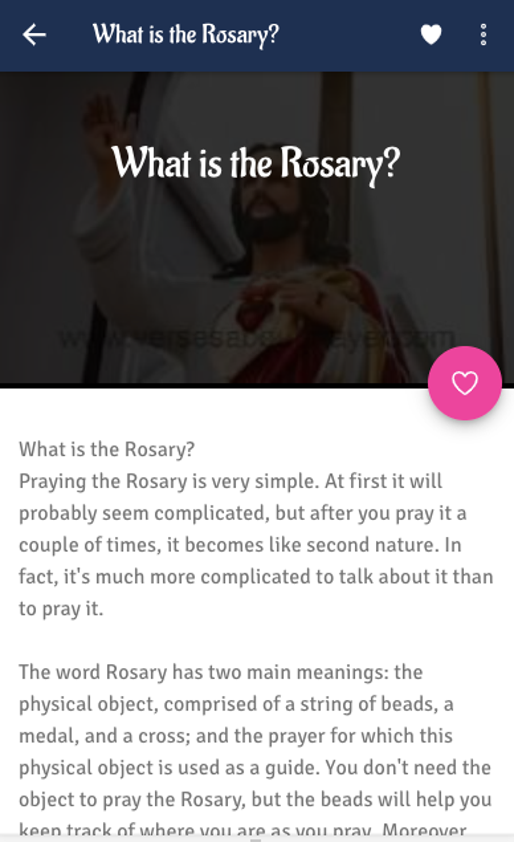 How To Pray The Rosary - Holy Rosary Prayer Guide for Android - Download