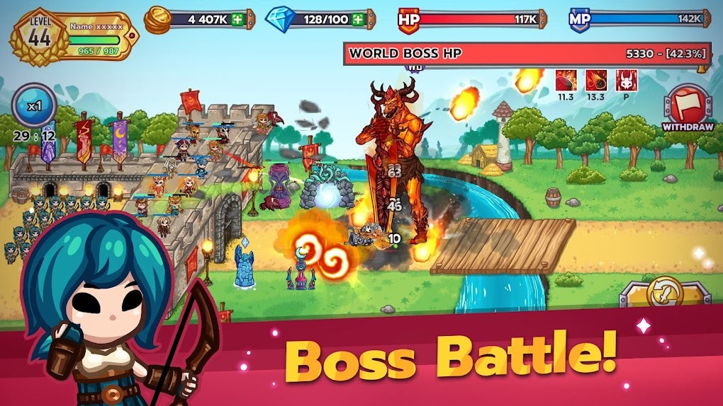 Download Kingdom Quest Tower Defense TD android on PC