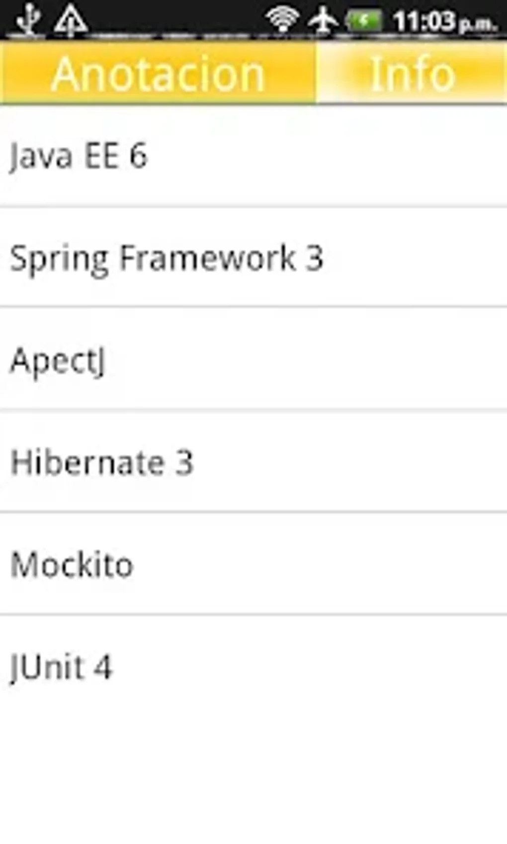Java Enterprise Reference para Android - Descargar