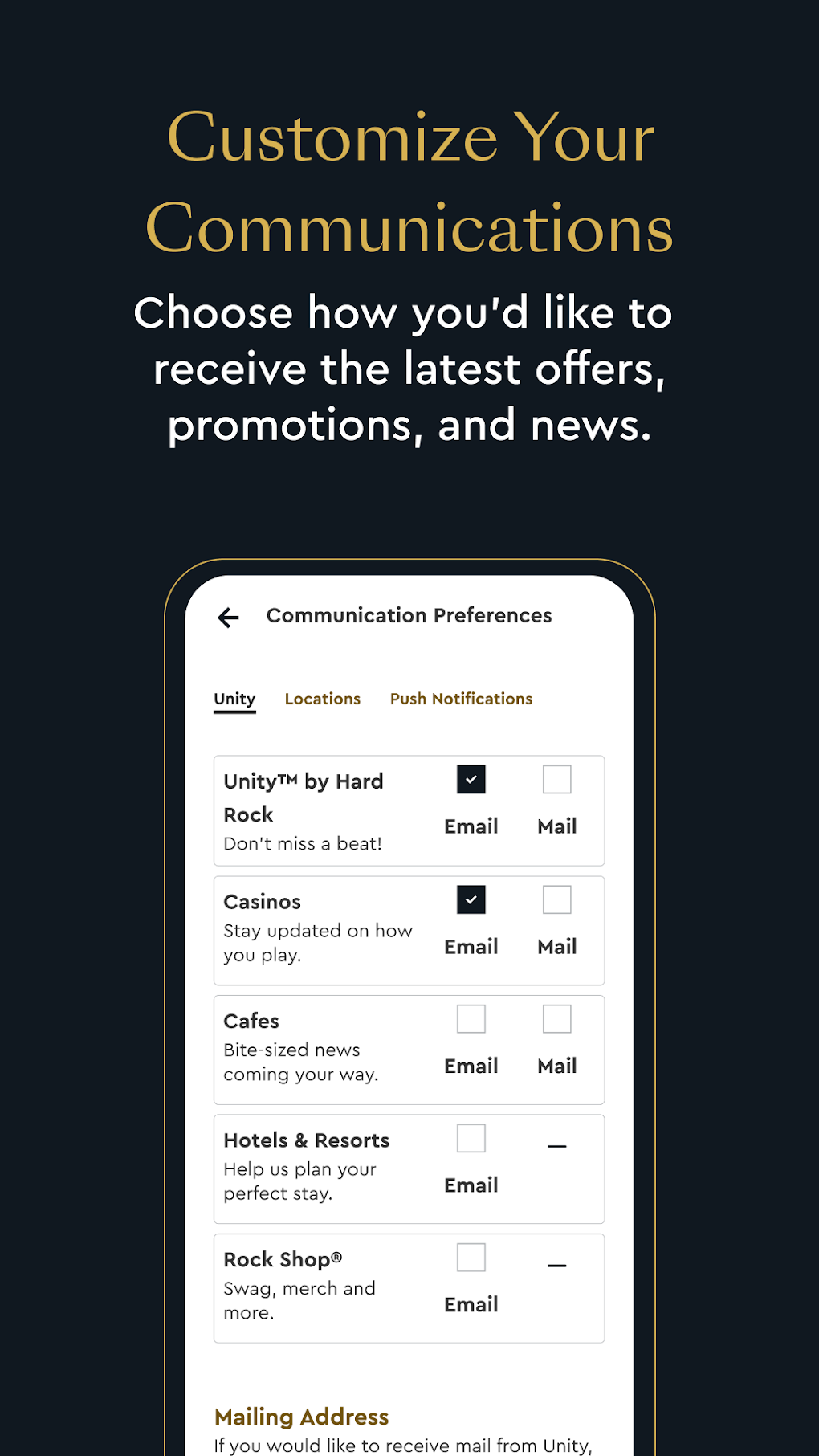Android Unity By Hard Rock App Android Unity By Hard Rock App