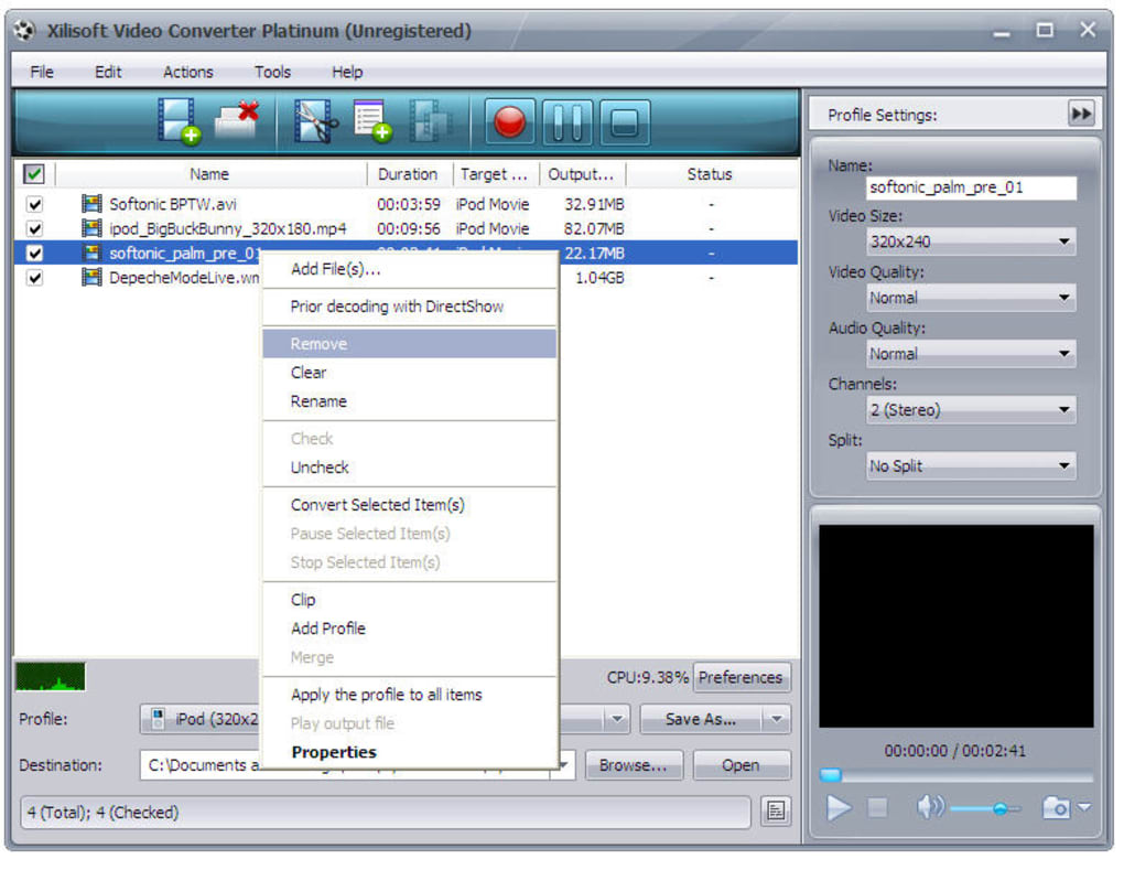 Download Xilisoft Video Converter 6