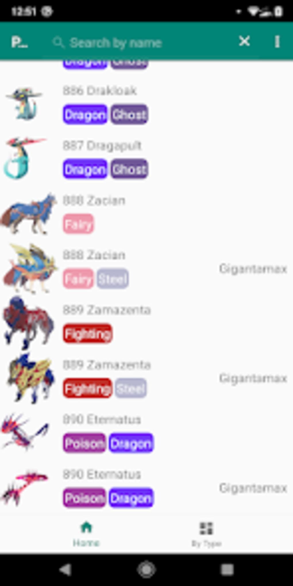 Lista de pokemon - Pokedex APK للاندرويد تنزيل