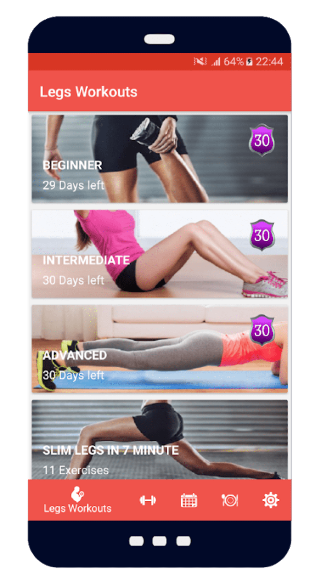 Slim Legs Workout (7 Minutes) 
