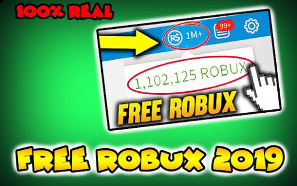 Free Robux 2019 Android Get Million Robux - how to get robux tips 120 apk download android