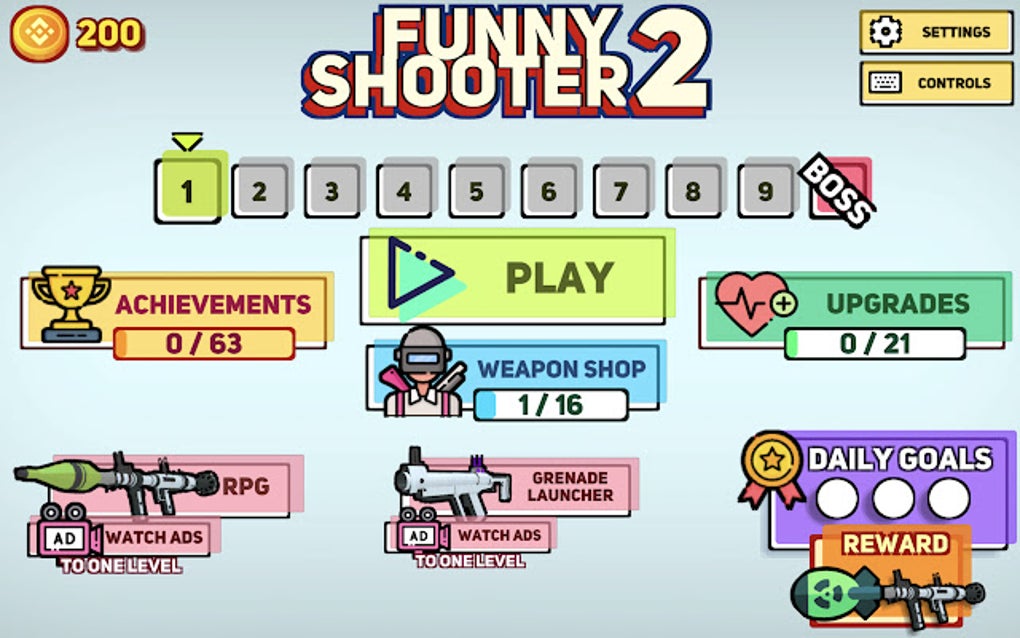 funny shooters 2 unblocked