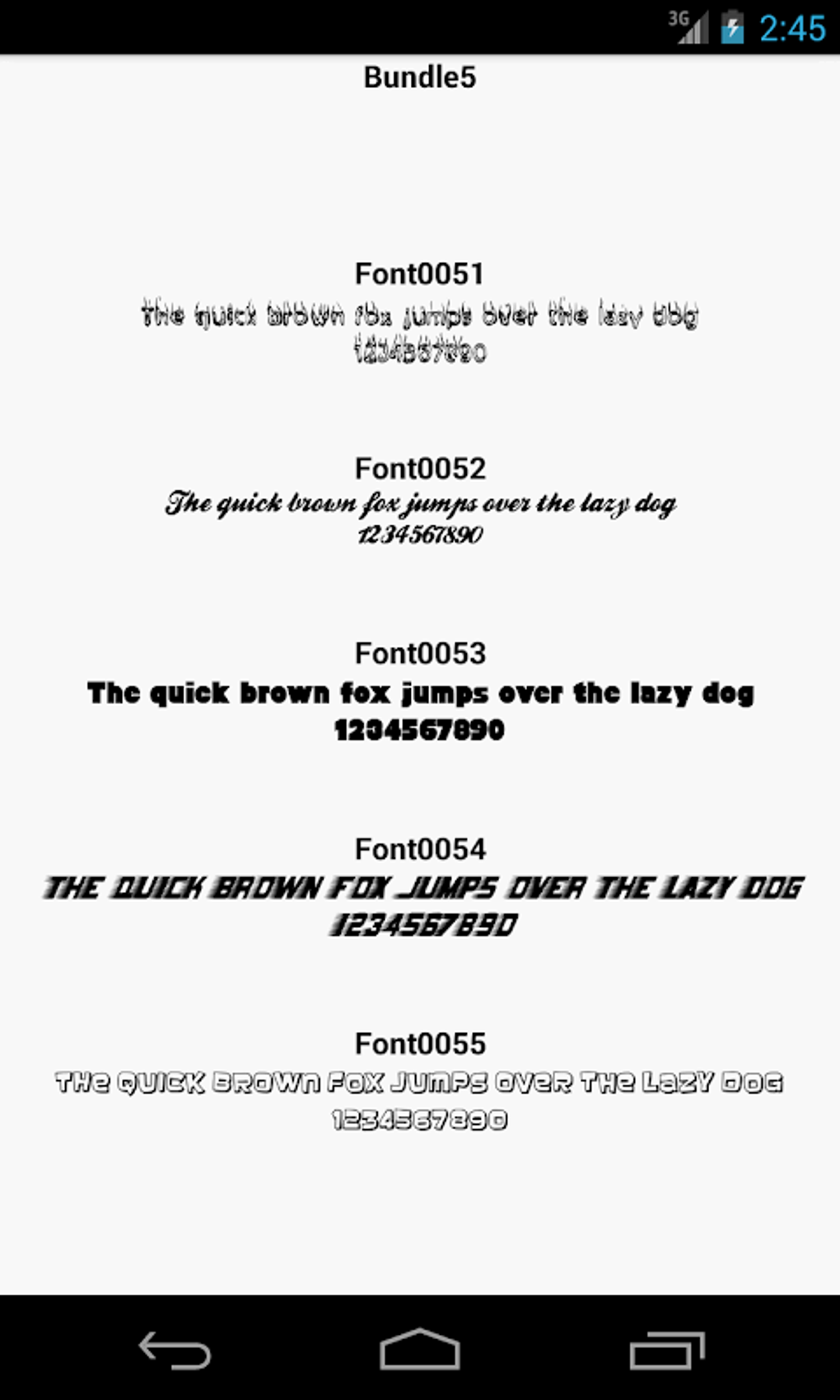 Fonts for FlipFont 5 APK for Android Download