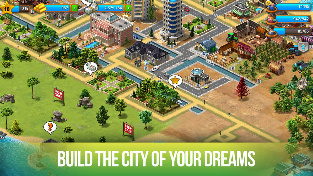 Baixar Super City — jogo de construção Sim Island Paradise