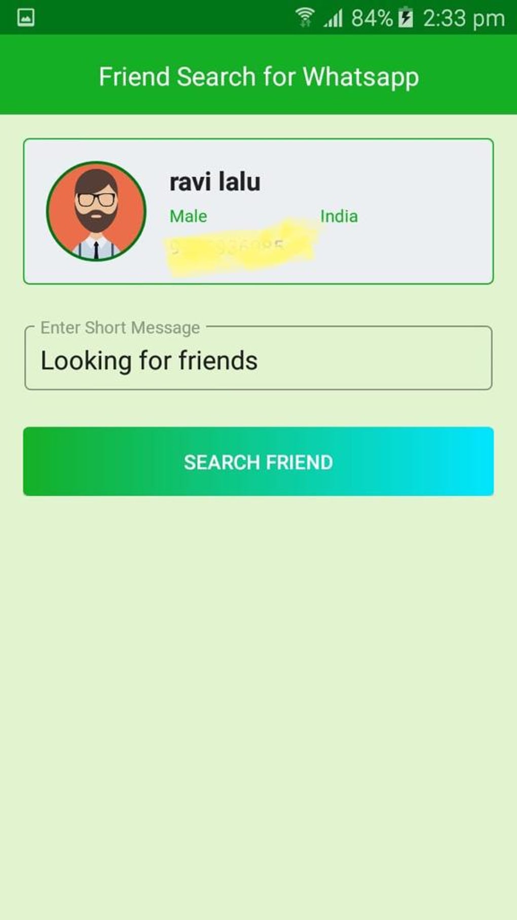 friend finder for whatsapp