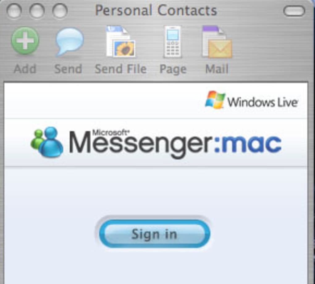 microsoft messenger mac